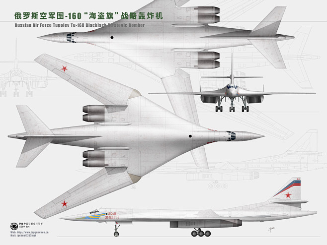 俄罗斯 图-60“海盗旗”战略轰炸机