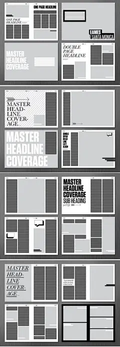 版式设计 版式参考 设计  排版布局 文字排版