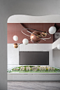 【新提醒】【IF DESIGN】潮流与时代的碰撞|三盛 · 汝悦未央售楼处_商业展厅_室内设计联盟 - Powered by Discuz!