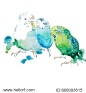 watercolor paint. ideal for childrens print or different events, prints and postcards
