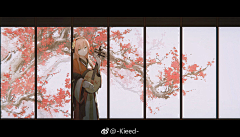 w莉香w采集到插画-赛璐璐女性
