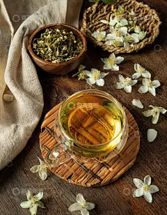 浪漫花茶画面作手机屏保超独特高清模板免费下载-趣麦麦图