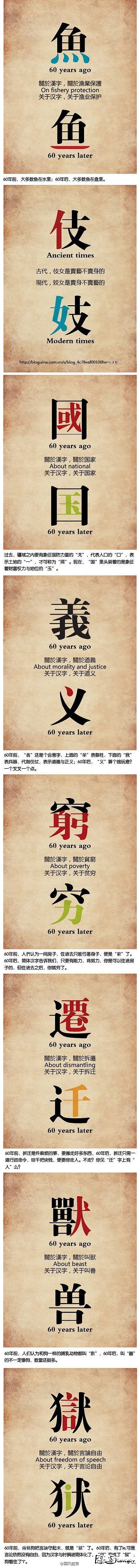 简化汉字，前后60年，我们丢掉了什么？