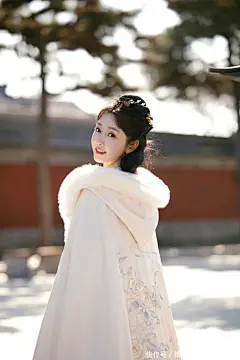 宣璐小雪古风写真，高清壁纸；笑容明媚温暖，仪态端庄优雅_【快资讯】