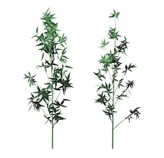 竹子  - 源文件下载【酷图网】水墨,手绘,中国风,背景,竹子