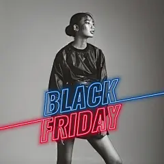 Black Friday Sales Mark Template