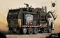 Wasteland Management, George Booker : A Madmax style siege engine
