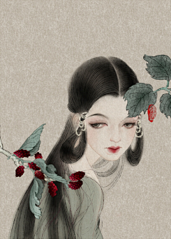 秦沐之采集到工笔画人物