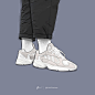 On Foot Sneaker Illustrations : A selection of miscellaneous on foot sneaker Illustrations