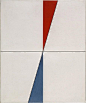 Point on Point, 1931-1934 Sophie Taeuber-Arp, Swiss Oil on canvas 25 1/2 x 21 1/4inches (64.8 x 54cm) Framed: 33 1/4 x 29 x 2 3/4 inches (84.5 x 73.7 x 7 cm) A. E. Gallatin Collection, 1952 1952-61-120: