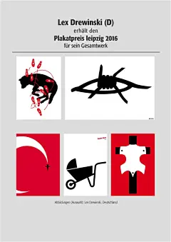 2016获奖|第三届德国莱比锡国际海报节获奖名单及作品