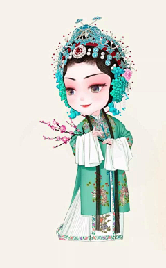 泥土芳香采集到国画古风