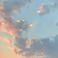 板绘素材/绘画素材/参考素材 云
天空  云彩  云  夏日  黄昏  晚霞
