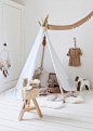 Micro Trend: Teepees " Have you noticed too a certain Native American trend on the rise, both in fashion and interior with loads of arrows, feathers and teepees? What do you think about it? I know in fashion, there have been issues raised about wheth