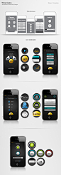 iPhone Game App UI by *amynsattani on deviantART