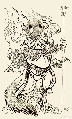 清华毕业的她，在纸上画“野生神仙”，这唯美水墨画引无数人点赞_白蝉