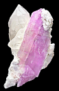 Kunzite with Quartz and Albite from Afghanistan