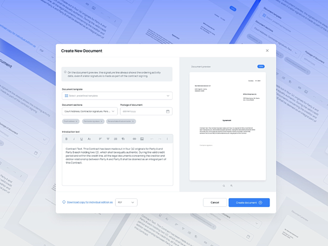 Doc-Preview Modal - ...