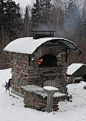 Outdoor pizza oven for winter - Forno Bravo. Authentic Wood Fired Ovens