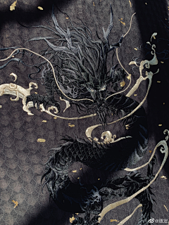 暗纹 纹样 刺绣工艺-花瓣网|陪你做生活的设计师