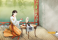 古风收集君采集到〔 如梦令 〕台湾插画师 °