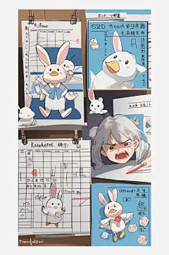 数字艺术多格漫画卡通漫画漫画手绘-众图网