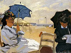 世界经典名画壁纸 印象派画家 Claude Monet 克劳德 莫奈作品 - 莫奈作品莫奈油画壁纸 - Claude Monet  Art Paintings Wallpaper10