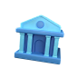 Bank 3D Icon
