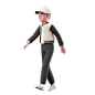 Young Boy With Standing Pose  3D Illustration