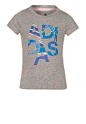 adidas Performance - Print T-shirt - grey