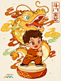 龙年斗门非遗IP——莲洲舞龙｜还有表情包！ - 小红书