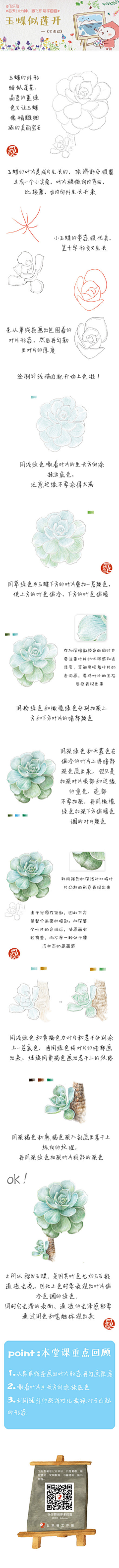 忧桑蛋采集到H-画画素材-彩铅-技法