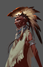 Indians, WenXu Xu : Indians by WenXu Xu on ArtStation.