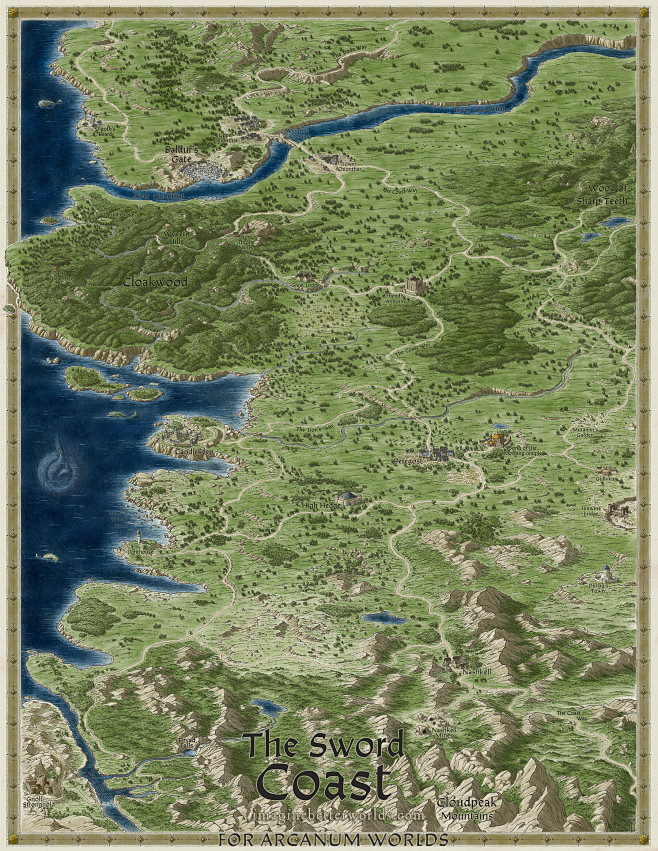 剑湾地图