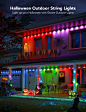 Govee Outdoor String Lights H1, 50ft RGBIC Outdoor Lights with 15 Dimmable 200lm Warm White LED Bulbs, Smart Outdoor String Lights with 60 Scene Modes and IP65 Waterproof, Work with Alexa for Parties - Amazon.com