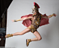 Flying Roman Warrior 3 by TheMaleNudeStock