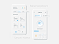 Neumorphic 智能家居app ui .xd素材下载 - 豆皮儿