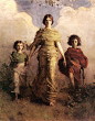 “A Virgin” by Abbott Handerson Thayer,  1892-92