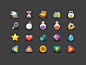 (FREE!!) Basic Game Elements Icons