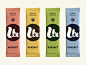 URKRAFT ORGANIC FRUIT & NUT BAR BRAND IDENTITY : The organic snack bar Urkraft consists solely of fruits and nuts.I created a logo and identity including the packaging design and some icons that express the german-made product in a modern and naturall