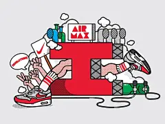 Nike’s Air Max Reinvented 耐克品牌视觉形象设计-古田路9号-品牌创意/版权保护平台