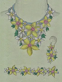 珠宝首饰设计手稿图_珠宝首饰原创手绘图_珠宝饰品手绘设计稿_首饰珠宝设计效果图-第7页-POP首饰趋势网