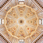 A Brief History of Rome's Luminous Rotundas,Santa Maria di Loreto, 1507-1582, Rome. Architecture: Antonio da Sangallo il Giovane, Giacomo del Duca; frescoes: Cesare Mariani. Image © 2015 Jakob Straub, www.jakobstraub.com