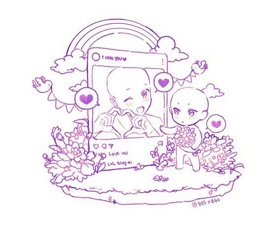 绘画模板 参考 情节向