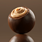 3D Chocolate ball