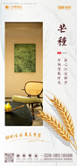 源文件下载【家装节气芒种海报】编号：20230531173324874