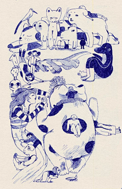 燕燕爱吃鱼采集到插画
