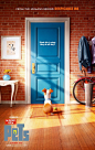 2016美国《爱宠大机密 The Secret Life of Pets》 #电影# #海报#@美工云#c3d设计欣赏##3D大图高清图#