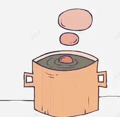 卡通汤锅 羊肉汤锅 美食 元素 免抠png 设计图片 免费下载 页面网页 平面电商 创意素材