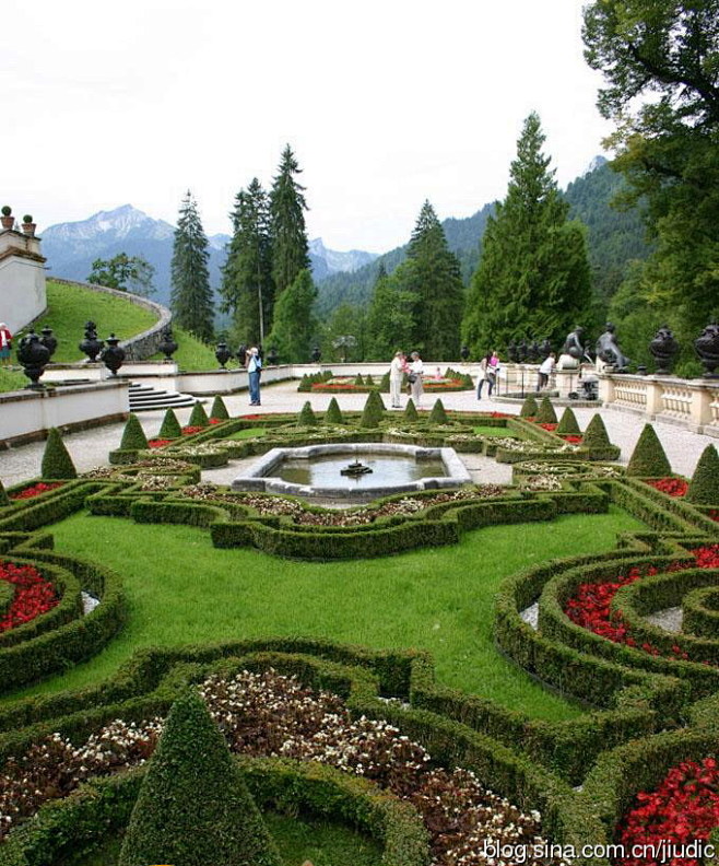 外国园林系列---德国林德霍夫宫